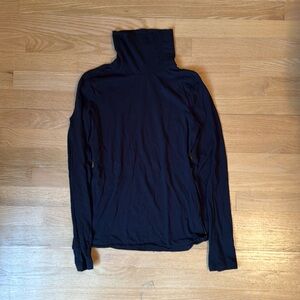 J. Crew Lightweight Black Turtle Neck
